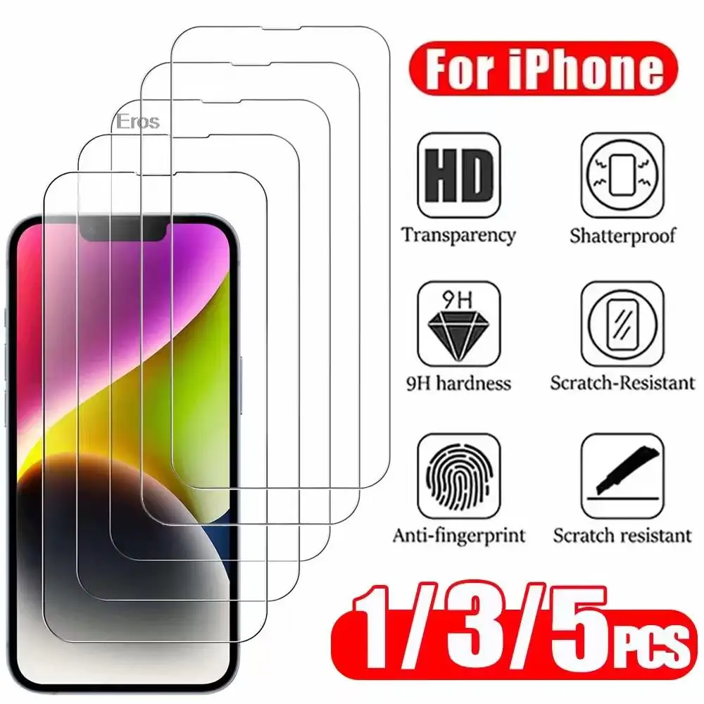 1/3/5 Stück HD Klarer Displayschutz für iPhone 17/18 Serie, für 18 17 Pro Max 17 Pro Air Smooth Touch Vollflächige Schutzfolie