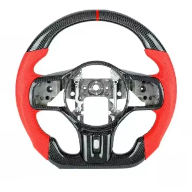 Smart LED Carbon Fiber Steering Wheel Old  Car Mod Accessories
