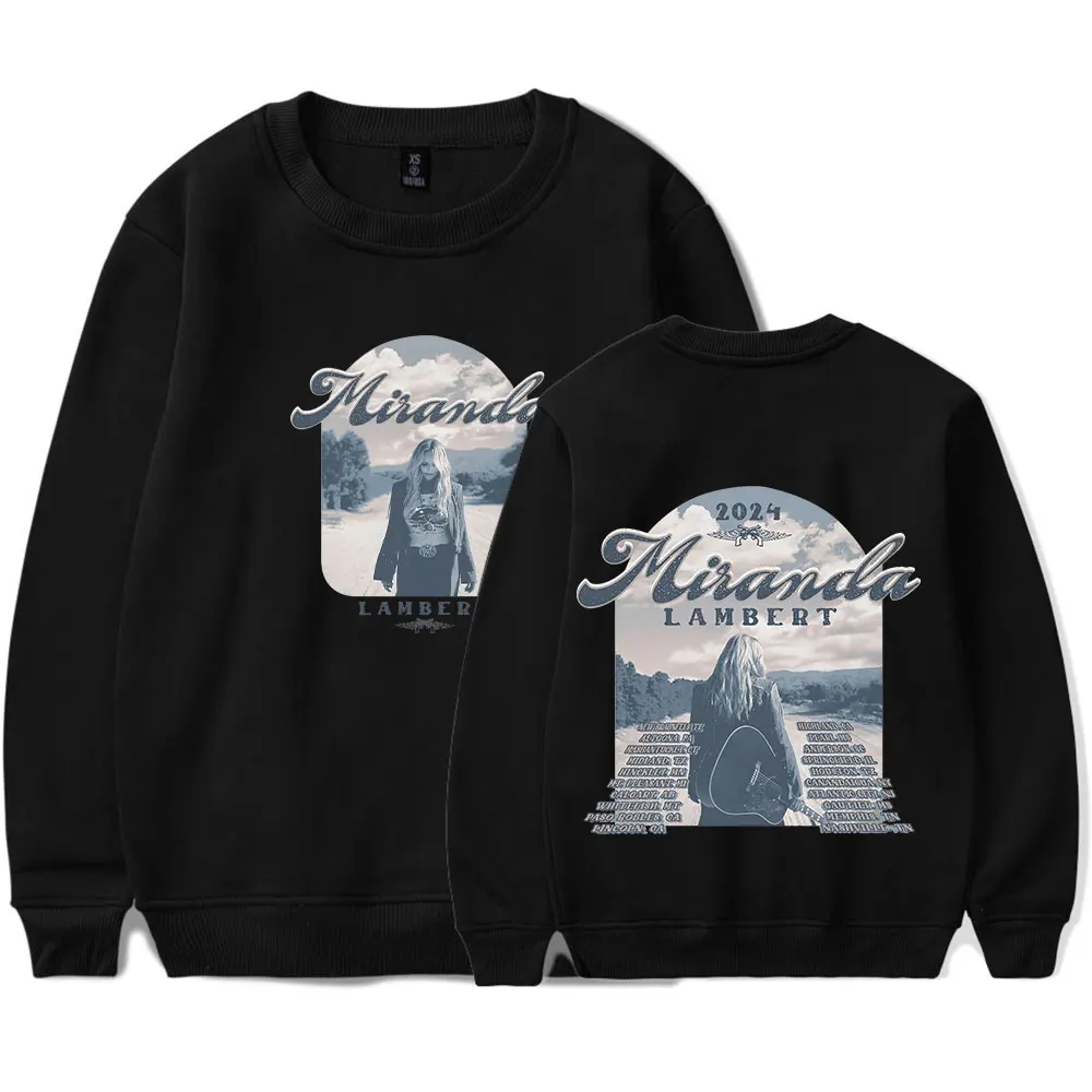 Miranda Lambert 2024 Tour Crewneck Sweatshirts Women Men Long Sleeve Fashion Pullover Clothes