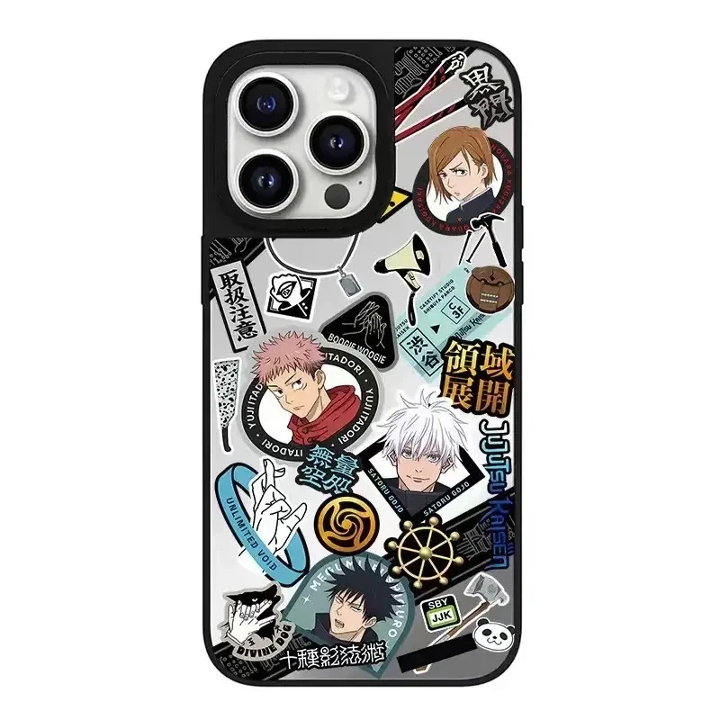 

Anime SHIBUYA Mirror Surface MagSafe iPhone 12 13 15 14 Pro Max Protective Case, Fits iPhone 15 Pro Max