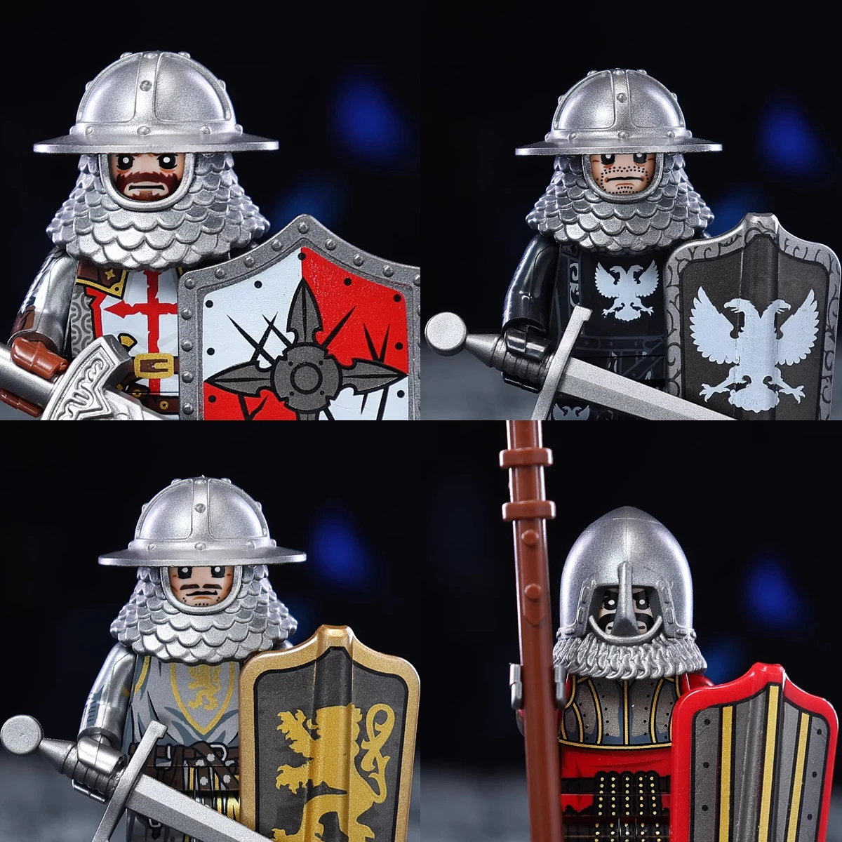 

Ancient Roman Empire Legion Reigns Building Blocks Spartacus Gladiator Soldier Mini Action Figure Toys