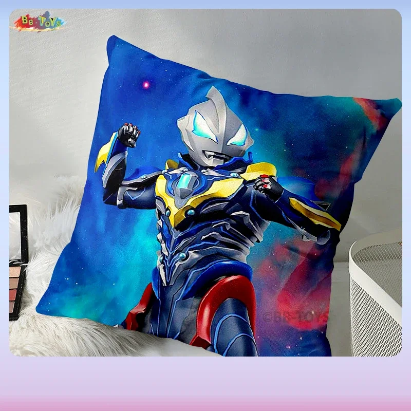 متوفر في المخزون سلسلة Ultraman Infinite Mebius وسادة أنيمي الشكل هدية اللعب جمع الانتهاء Geed Tiga BB