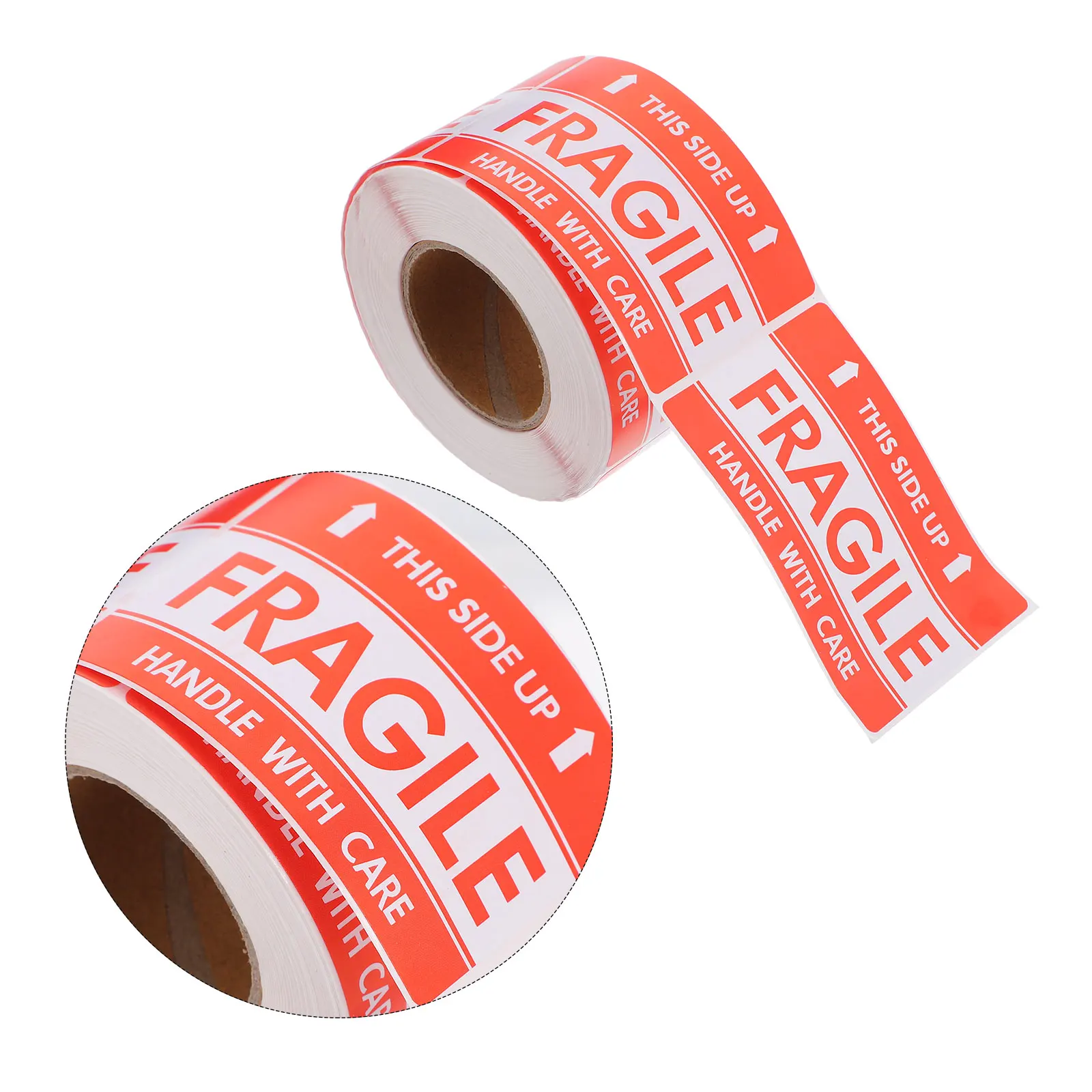 

Transportation Warning Stickers Fragile Shipping Caution Packaging Tape Care Self-adhesive Packing