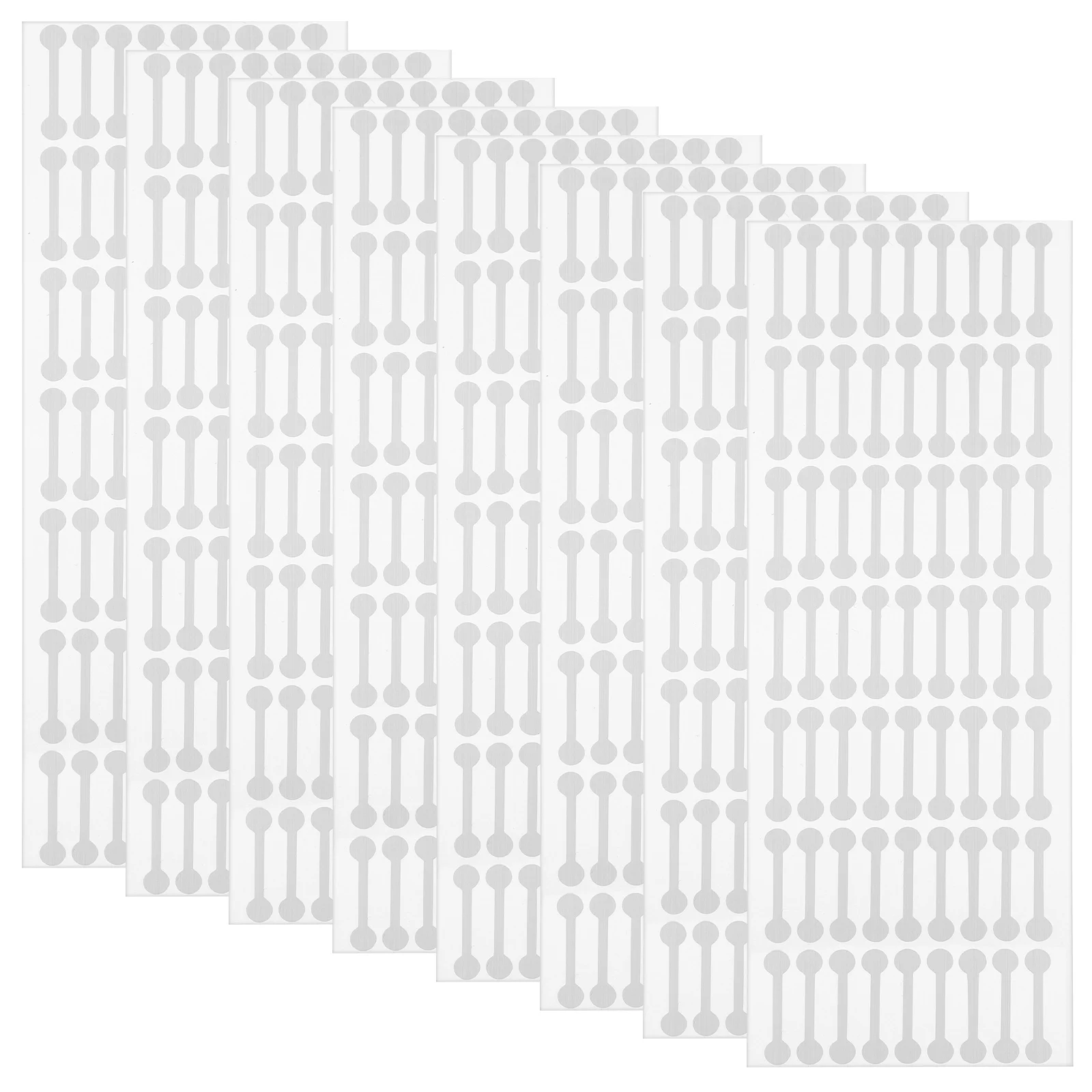 

500pcs PVC Self Adhesive Sealing Stickers 3x0.6CM Silver Tamper Evident Labels for Packaging Folder Bag Decals Seal Sticker