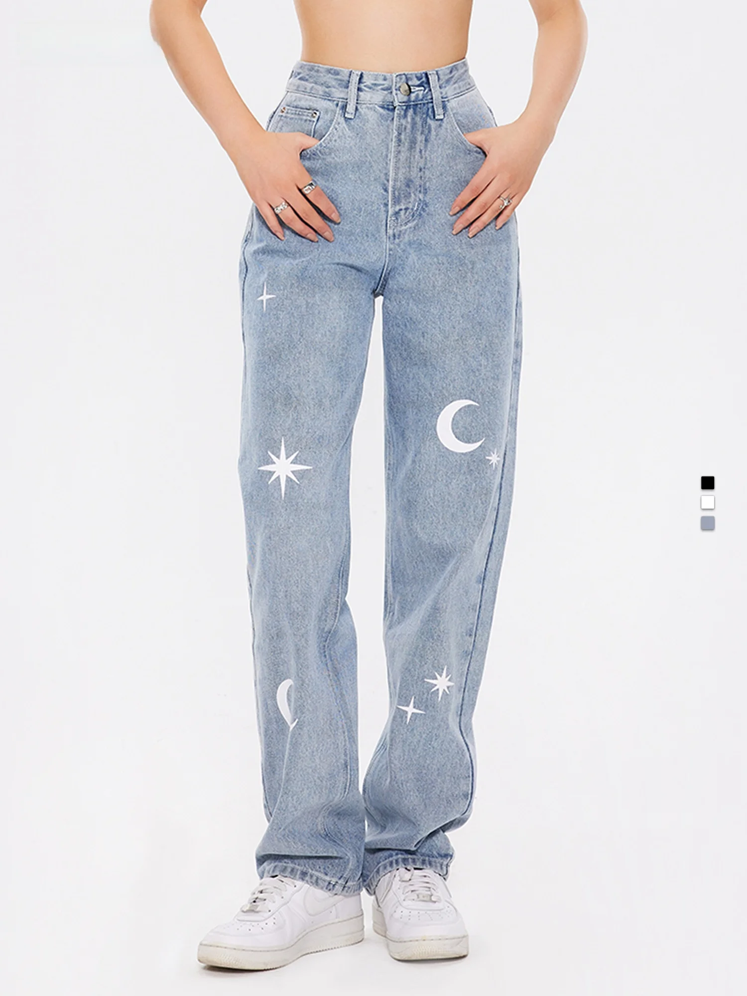 

Мужские джинсы ArdenCode свободного кроя, прямые штанины, версия J2, винтажный эффект, хлопок, стрейч-деним, средняя посадка