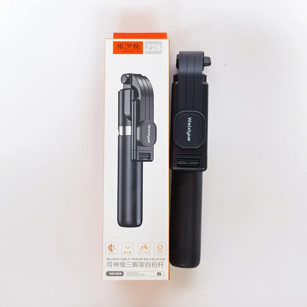 Z28 HD Shooting Mobile Phonehone Mobile Phone Live Streaming Bluetooth Remote Extendable Tripod For IPhone Mobile Phone