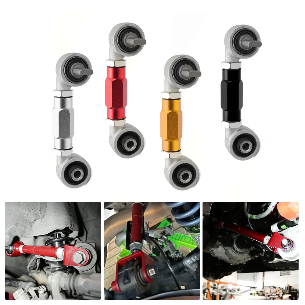 

Suspension Rods Rear Camber Kit Suspension Tuning Direct Bolt-on Installation Simple And Quick Install Adjustable Camber Kit