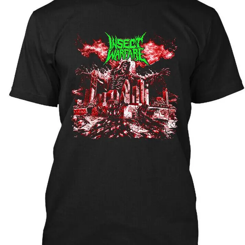 

New Popular Insect Warfare World Extermination American Music T Shirt S 4Xl