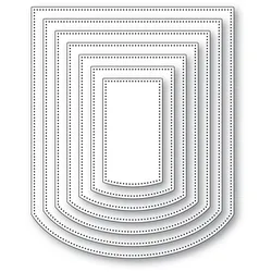 2023 AliliArts Metal Cutting Dies Curved Cap Pinpoint diy Scrapbooking Photo Album Decorative Embossing PaperCard Crafts Die