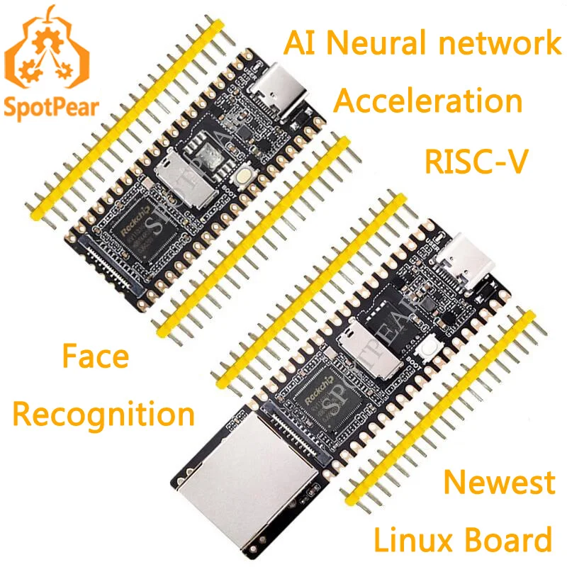 【Preferta autoryzowana Agencja】 LuckFox Pico Linux płyta RV1103 Rockchip AI ARM Cortex-A7 lepsza niż Raspberry Pi Pico