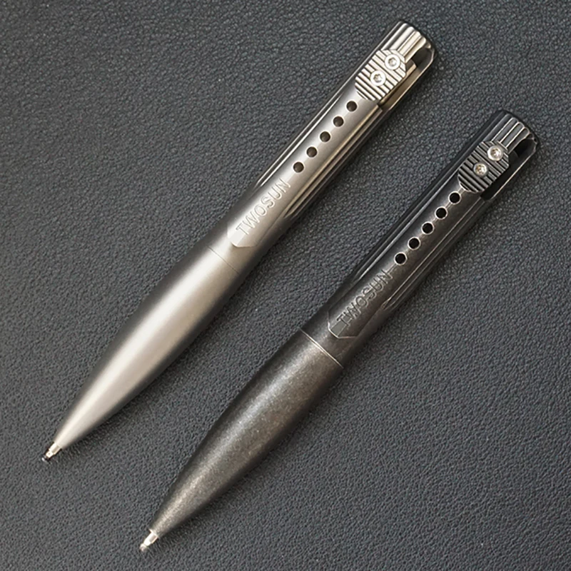 

Высококачественная тактическая ручка из титанового сплава с болтом, портативная ручка для подписи, офисные принадлежности, шариковая ручка, инструмент EDC