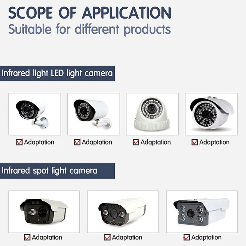 Montagem vertical universal para câmera, Suporte de parede, Câmera de segurança CCTV, PTZ Dome A, 2X