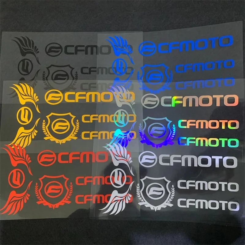 

Motorcycle Sticker Reflective Vinyl For CFMOTO 150NK 400NK 650NK 250SR 450SR MT GT Side Strip Helmet A Set 30*15cm Sticker Refit