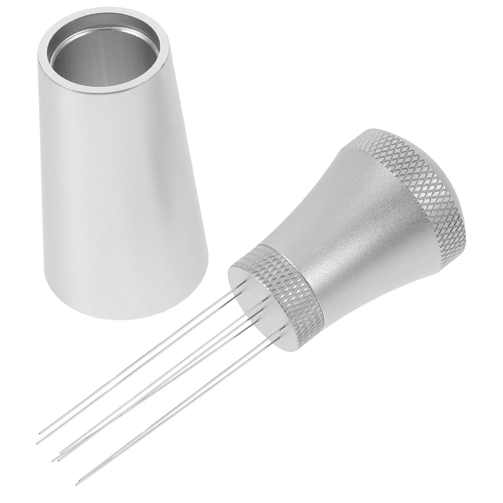 

Professional Stainless Steel Coffee Needle Distributor Tool for Espresso Grounds Leveling Stirring and Uniform Powder