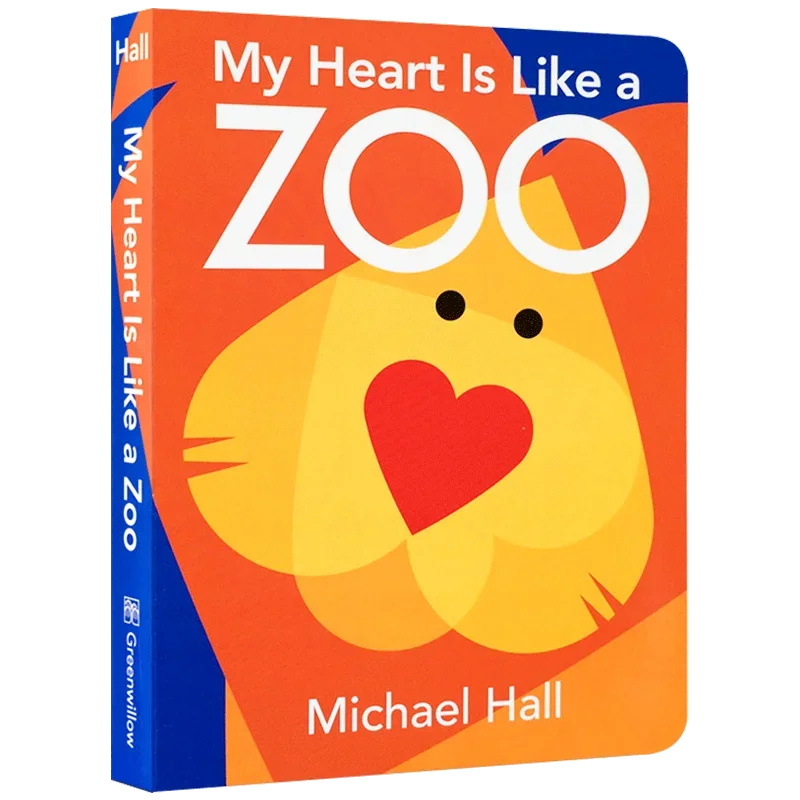 My Heart Is Like a Zoo, Baby Children's books aged 1 2 3, English picture book, 9780061915123