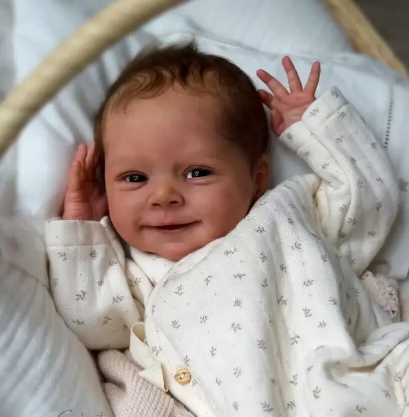 DLS 18 นิ้ว Reborn Doll สําเร็จรูปทาสี Sebastian Sold Out Edition สัมผัสนุ่ม