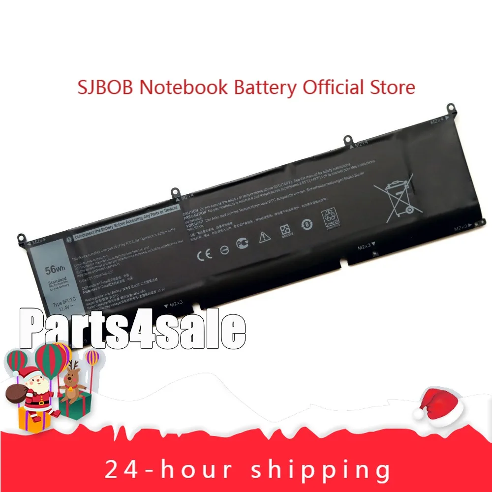 

Новый аккумулятор 8FCTC 56 Втч для Alienware M15 R3 R4 R5 R6 R7 M17 R3 R4 Precision 5550 аккумулятор для ноутбука