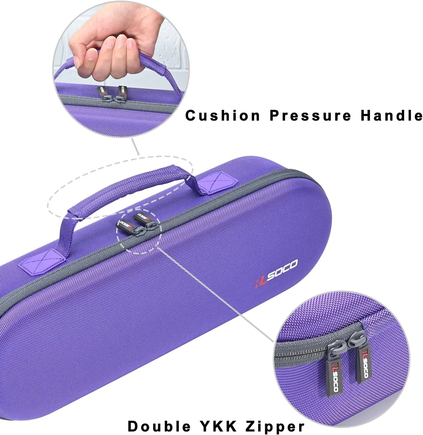 Airstrait Travel Case for Dyson Airstrait/Corrale Hair Straightener,Waterproof Anti-Scratch Travel Bag for Hair Straightener Bag