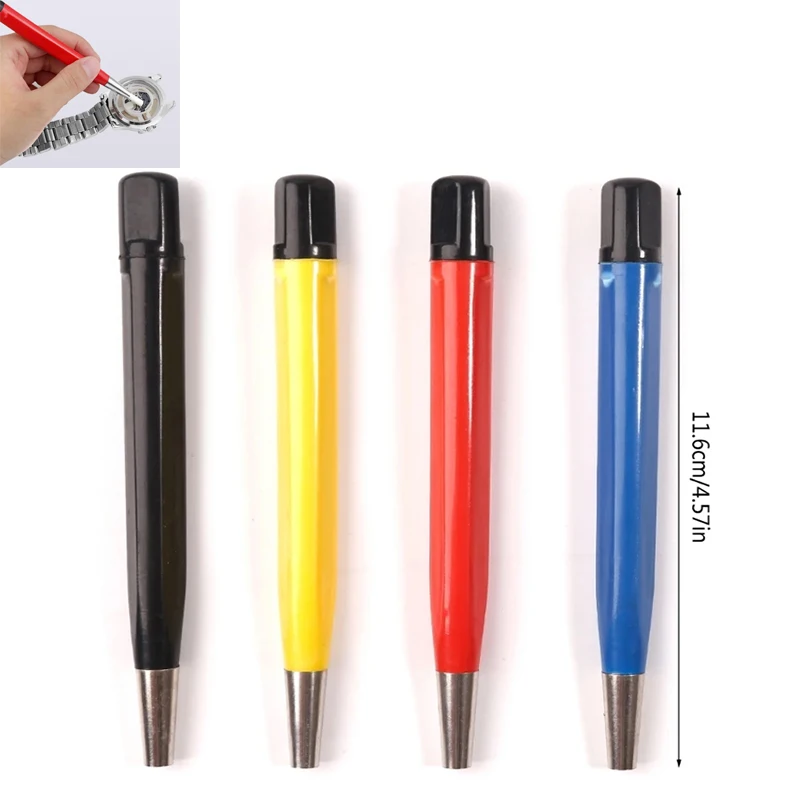 

4PCS Upgraded Scratch Brush Pen Set Watch Parts Accessory Rust Removal Brush Pen Watch Parts Polishing Jewelry Clean Tools