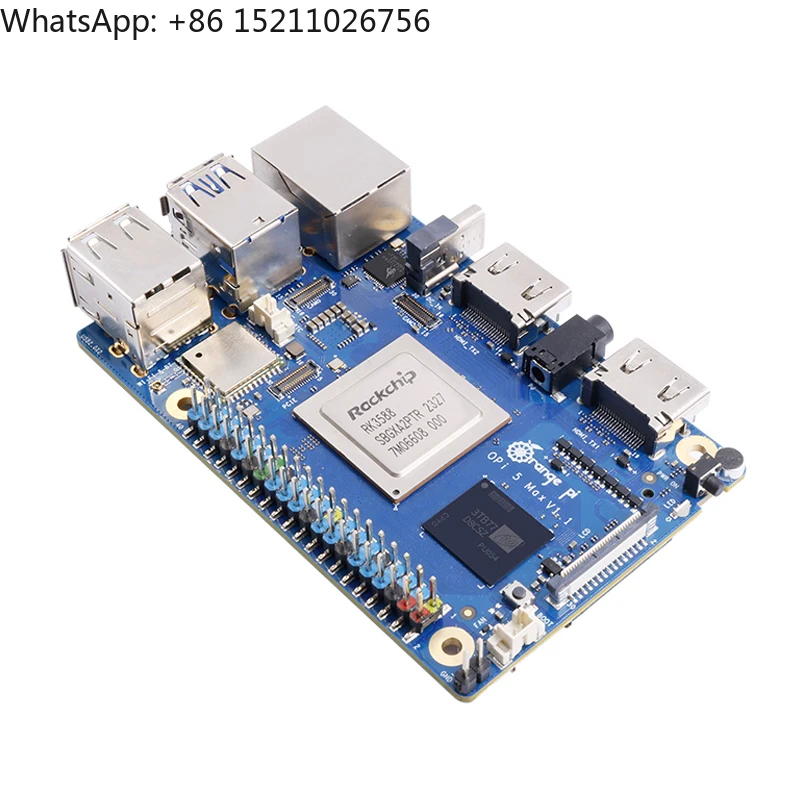 Orange Pi 5 Max 8GB / 16GB RAM Single Board Computer LPDDR5 RK3588 Chip 2.5G LAN WiFi+BT Orange Pi 5MAX Development Board