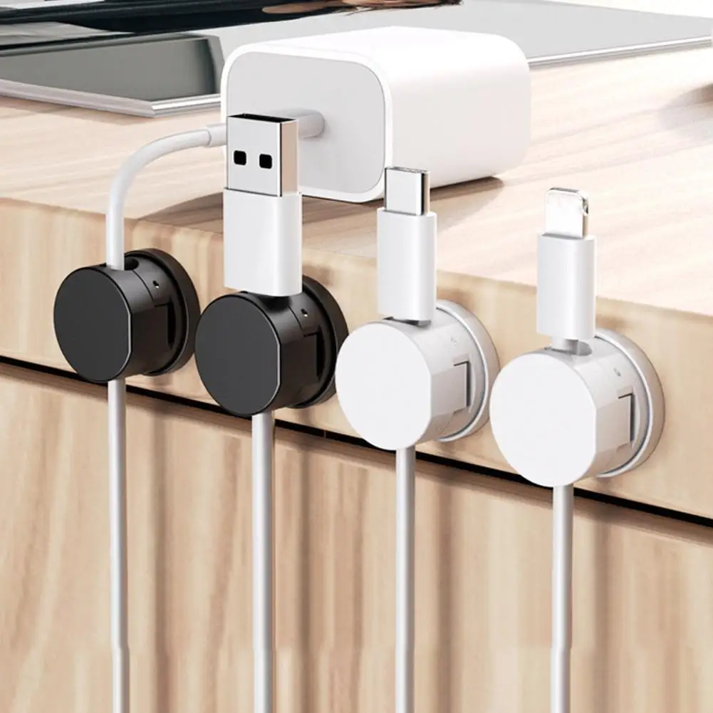 

Mini Adjustable Desktop Cable Organizer Clips Car Data Line Storage Home Office Phone Charging Wire Fixed Clip Cable Winder