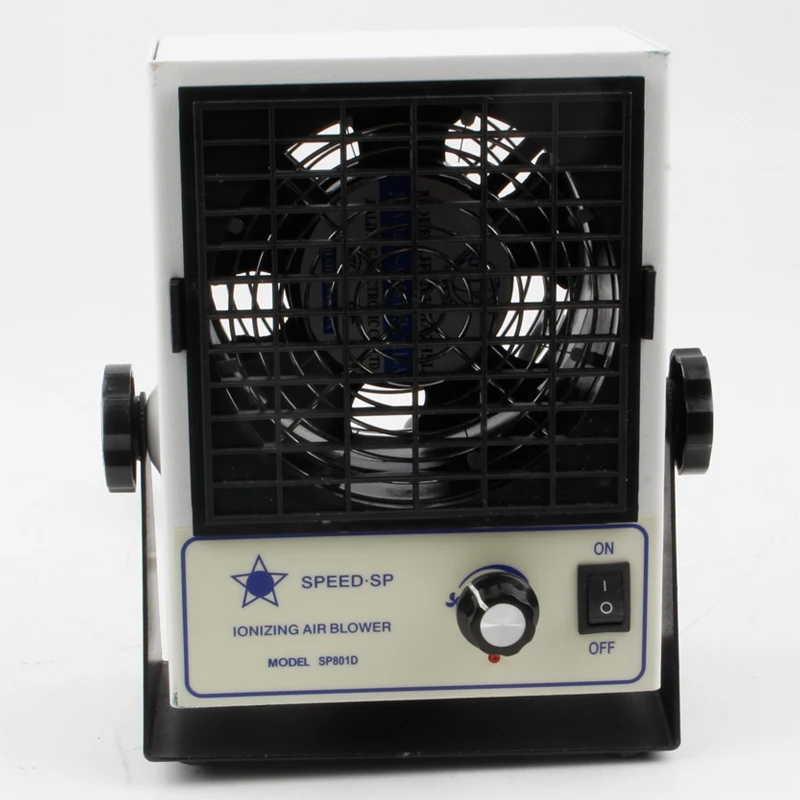 High Quality 220V Antistatic Fan Static Eliminator Ion Blower Desktop ESD Ionizing Air Blower