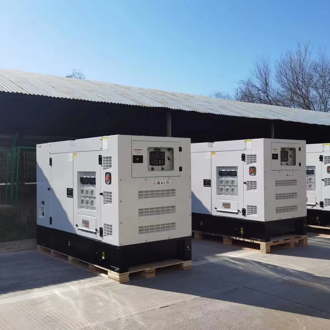 Open 10kva 25kva 30kva 40kva 50kva 60kva 70kva silent diesel generator 100kva 150kva 200kva 250 kva 300kva with Cummins engine