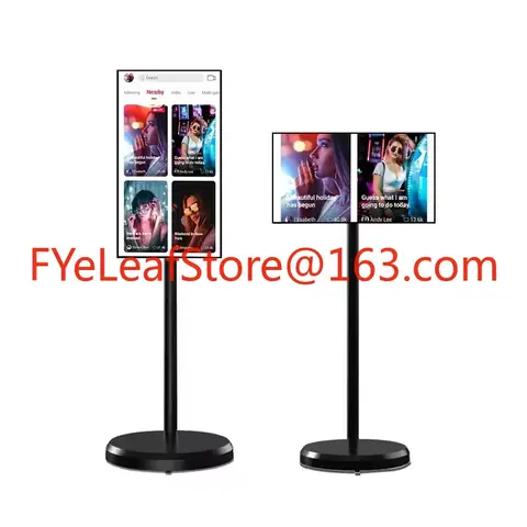 2025 Popularna przenośna telewizja z baterią Gra fitness wideo Android 21,5 cala Opcja pilota do telewizora Stand By Me