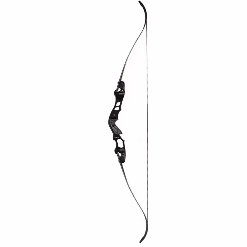 Archery Recurve Bow, American Hunting Bow, Traditional Long Recurve Bow, ILF Interface, Bow Accessories, 63 