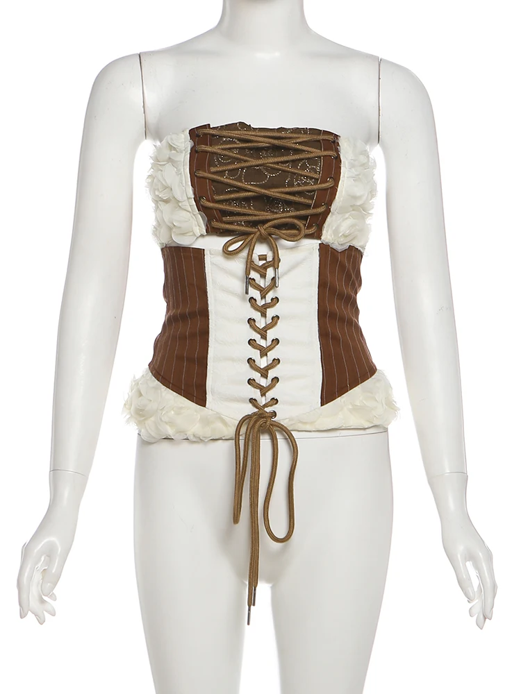 Nibber الجوف Ruched تانك القمم المرأة المشارب Shiring هوتي الاتجاه البريدي المرقعة أكمام نحيل منتصف الليل نادي الحفلات سترات #6