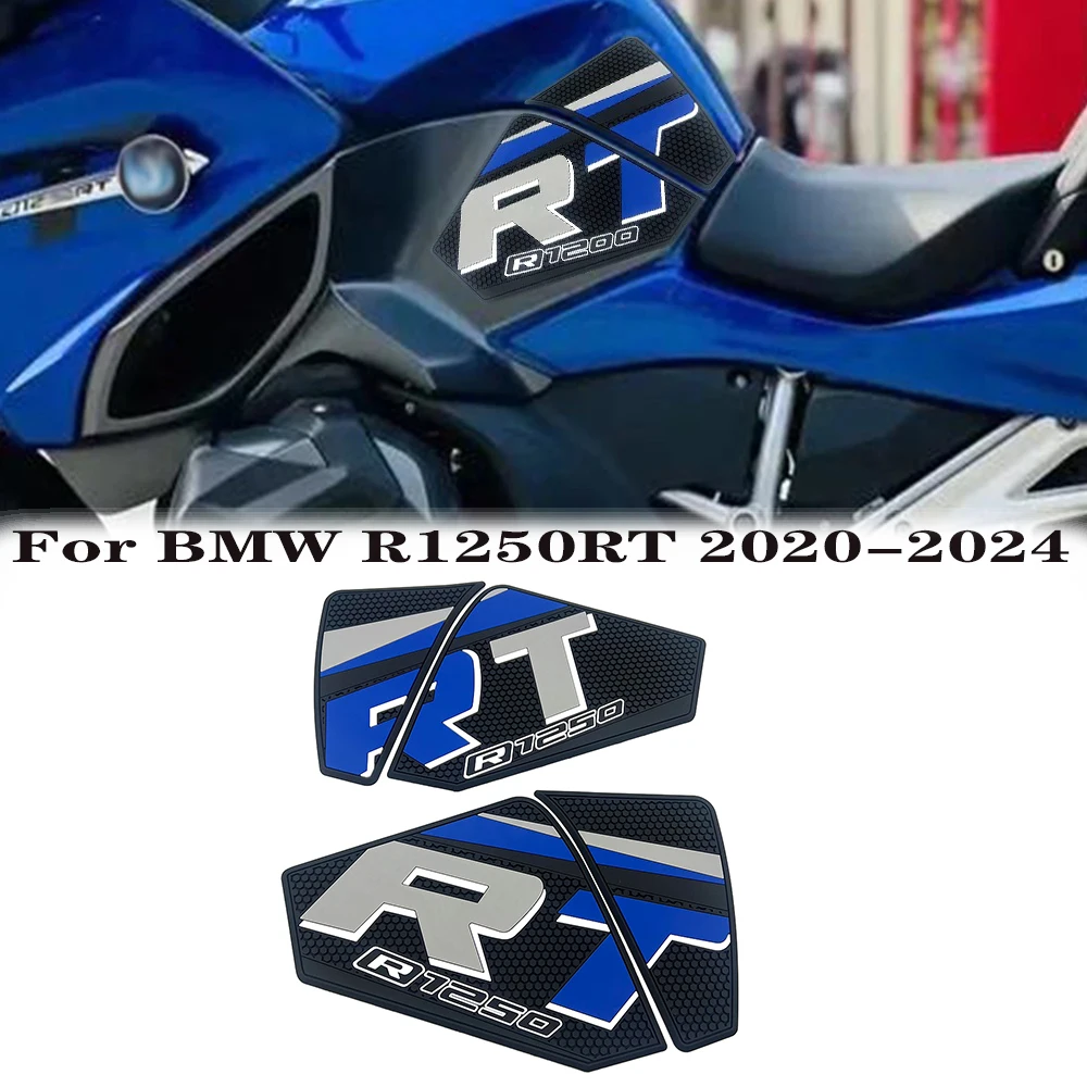 Motorcycle side fuel tank pad For BMW R1250RT R 1250 RT r1250rt LC 2020 - Tank Pads Protector Stickers Knee Grip Traction Pad
