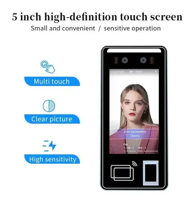 Fisja Hot Selling Fingerprint Attendance Machine 4G Android Fingerprint Attendance Biometric Fingerprint Attendance System