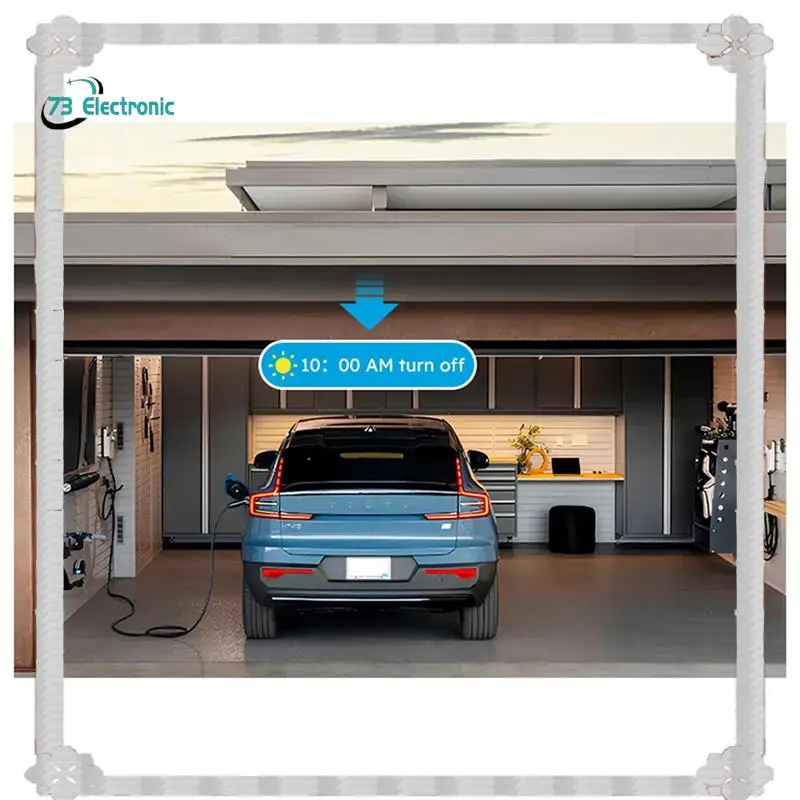 Entrega en 24 horas, 1 Uds. Para Homekit, Wifi, interruptor de puerta de garaje, plástico blanco, control remoto Smart Life a través de Siri Carplay, enchufe europeo