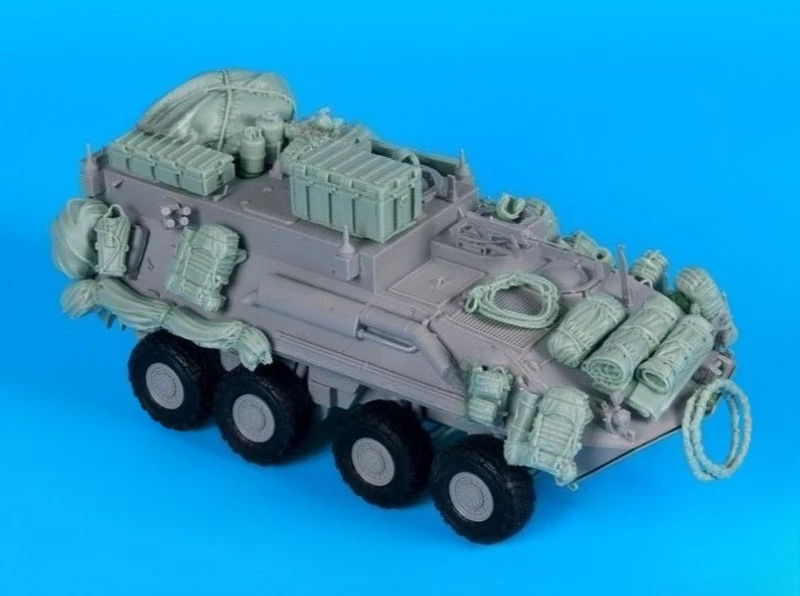 

1/35 Scale Die-Cast Resin Model Assembled Kit LAV C 2 Infantry Vehicle Accessories Set (No Tank) Unassembled and Unpainted