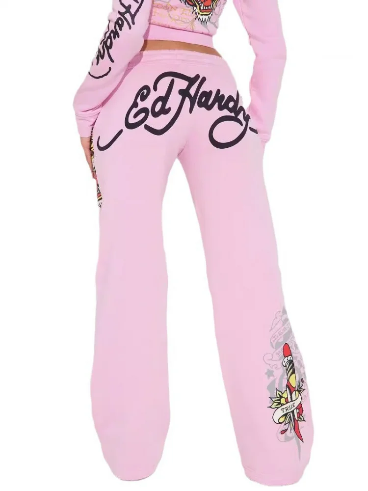 Ele Faionable مطبوعة طويلة Sve السيدات مجموعة الخريف الشتاء عالية الجودة مادة مريحة سستة إغلاق الحلو Sle #4