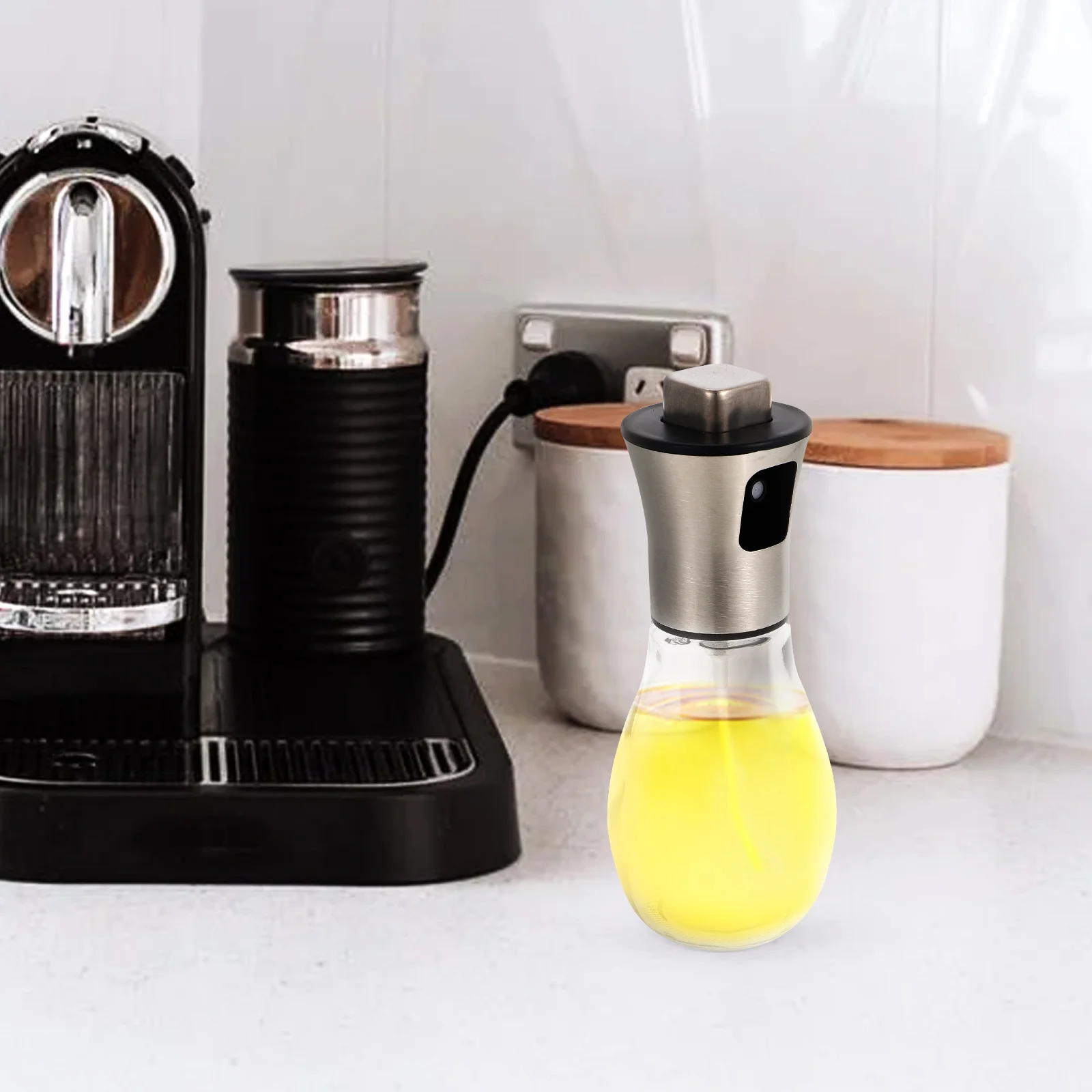 

Spray Bottles Oil Dispenser for Kitchen Sprayer Mister Olive Cooking Dispensing Sprayers Pump