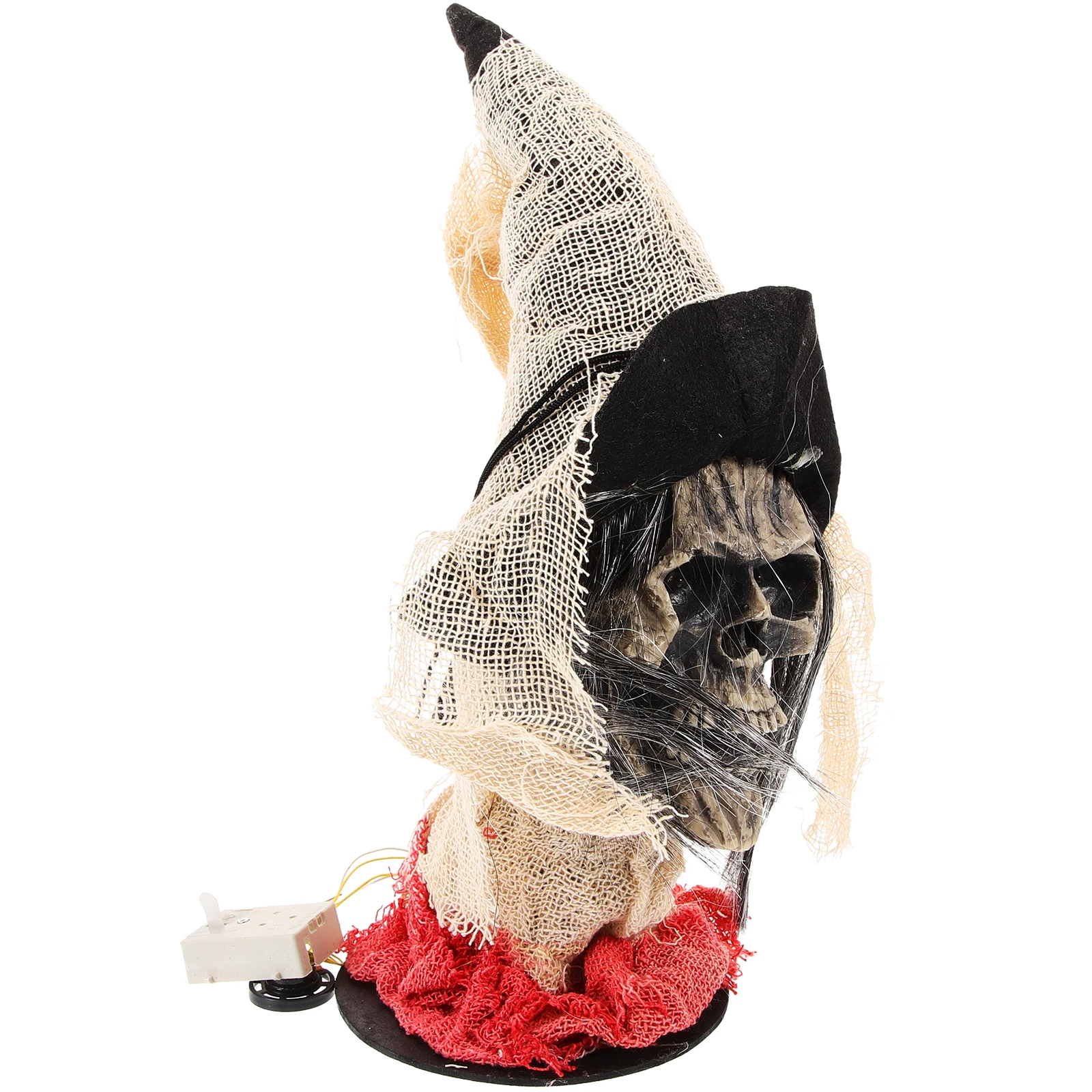 

1pc Ghost Head Hanging Decor Halloween Outdoor Ghost Decorations Festival Scary Props Lightweight Portable