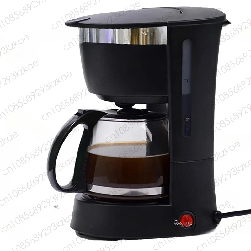 American Semi-automatic Commercial Coffee Machine Household Automatic Mini Small Convenient Hand-cranked Drip Coffee Machine