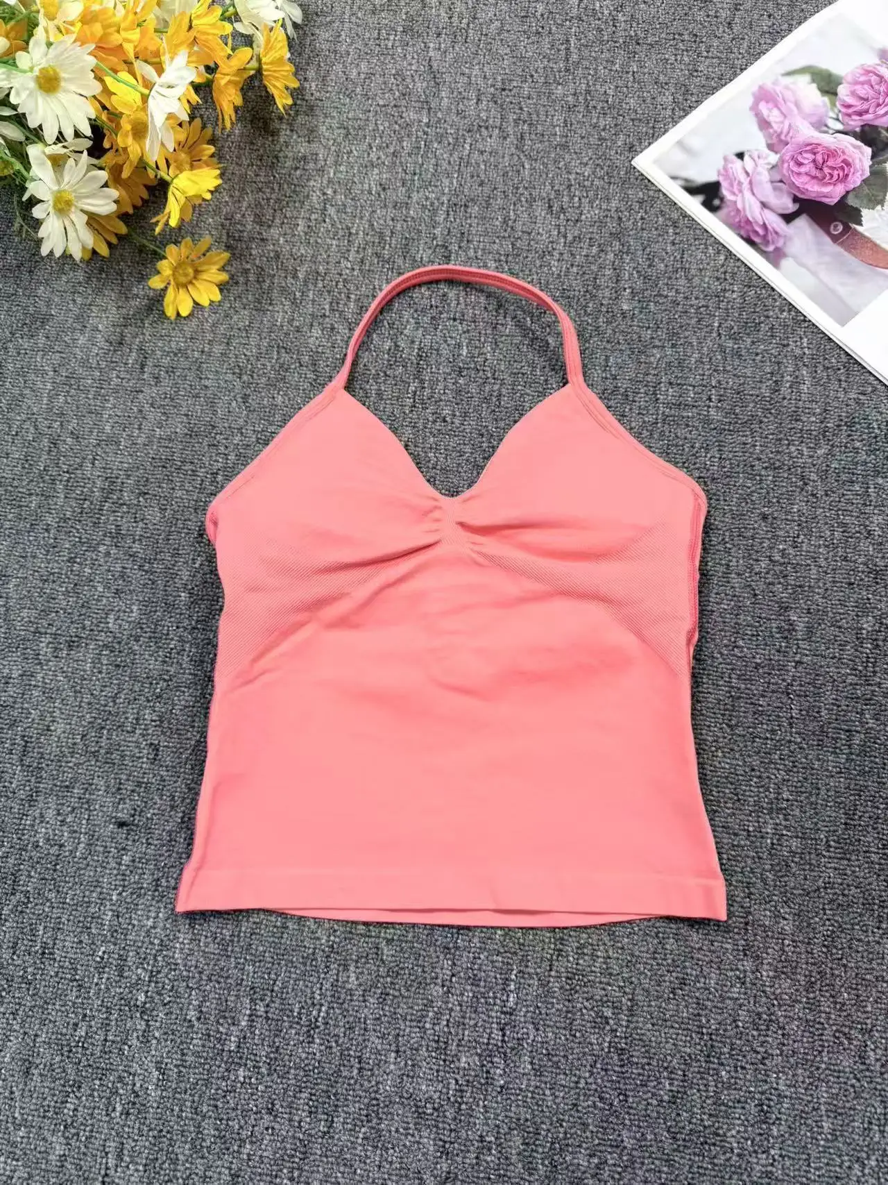DFCF Top deportivo sin costura - огляд і ціна Yoga En Fitness