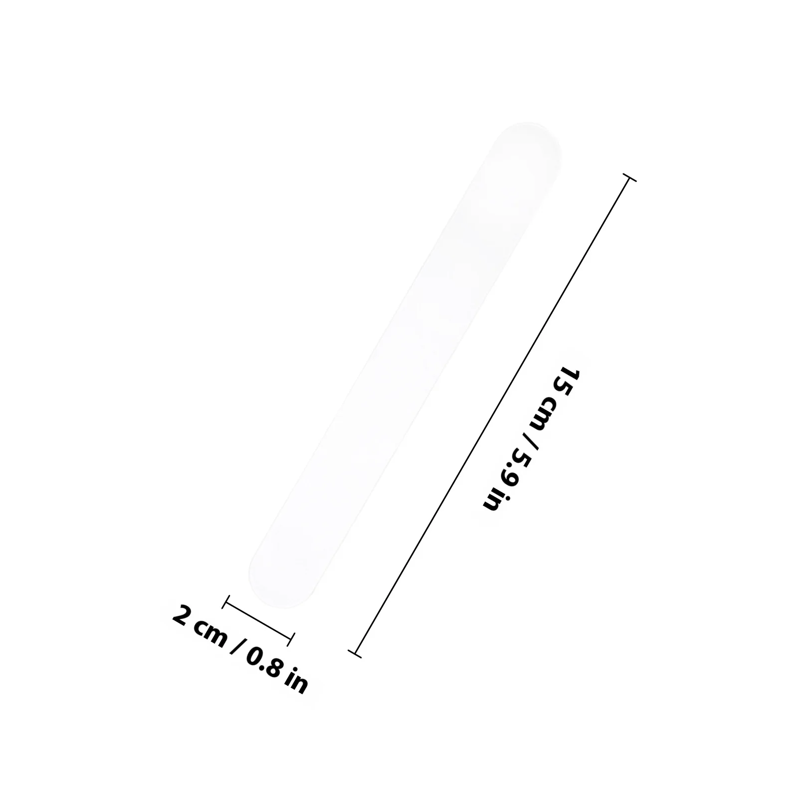 20Pcs Professional Tongue Depressor for Clinics High-Quality Material Safe Secure Reliable Structure PP Tongue Depressor