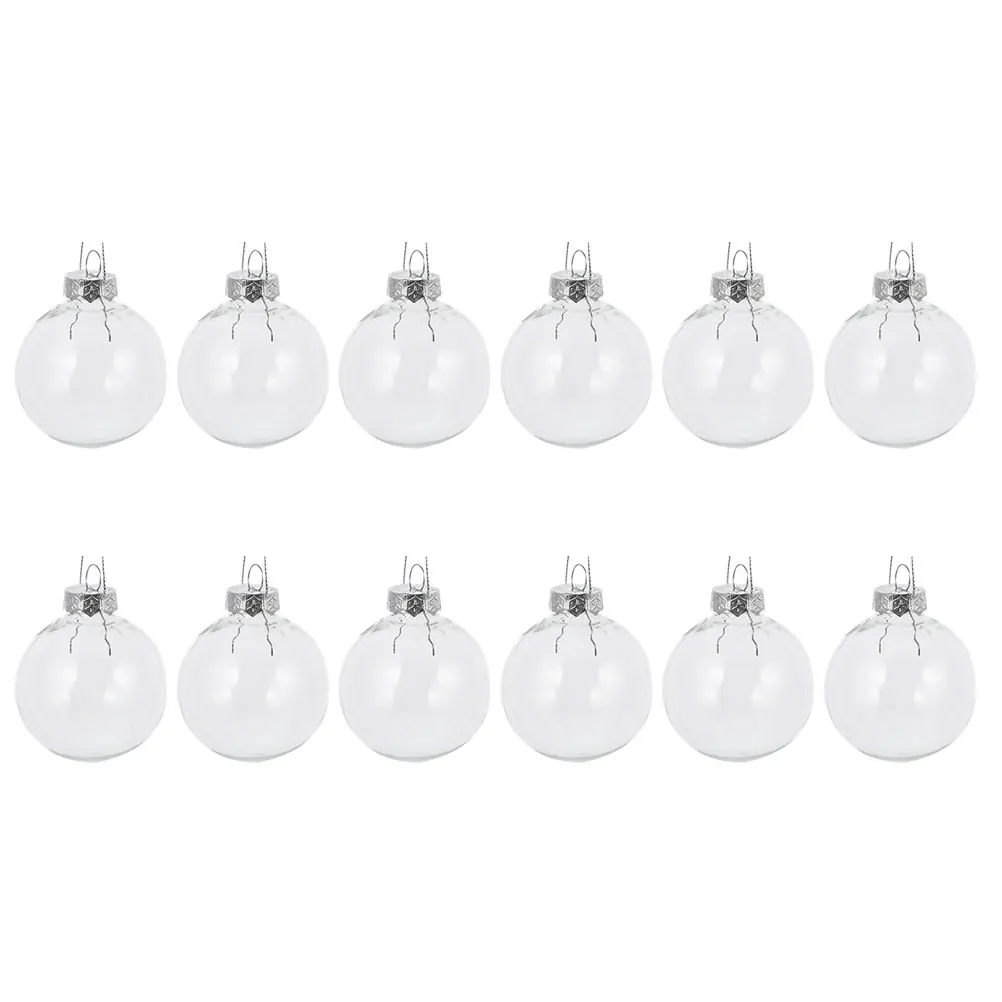 

12pcs Christmas Ball Ornaments 10cm Decorative Hanging Balls for Tree Party Holiday Xmas Tree Pendant Supplies