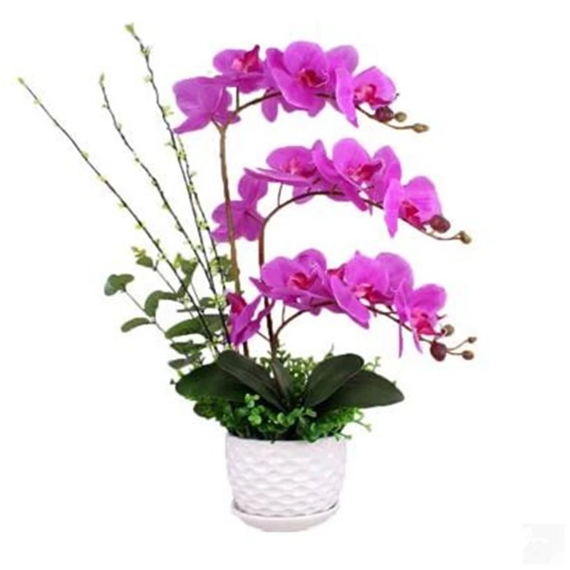 

Simulation of Phalaenopsis flowers floral decoration decoration suite .christmas decorations for home