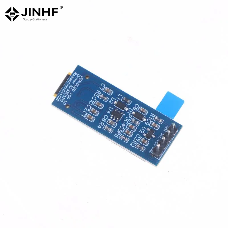 Módulo de pantalla OLED de 1,09 pulgadas 128x64 SSD1312 I2C interfaz de 4 pines para Arduino Raspberry Pi vista amplia de baja potencia