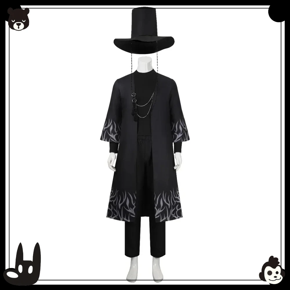 Adulte garçons Jinu Kpop chasseurs de démons Cosplay Saja garçons déguisement uniforme chapeau idole Roleplay tenues Halloween carnaval Costume
