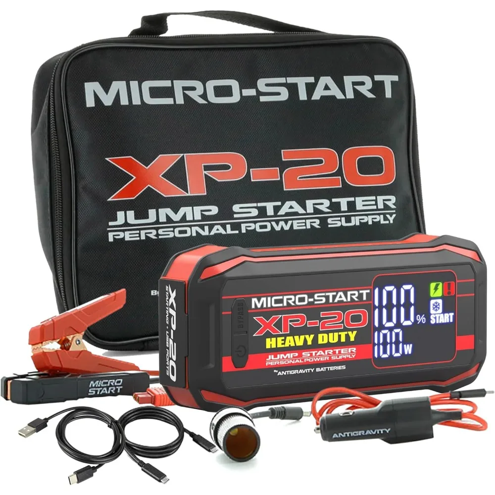 

Antigravity Micro-Start XP-20-HD Heavy Duty Lithium Jump-Starter Portable Power Supply