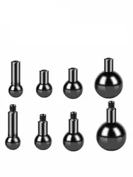 1/4 Srew Adapter To 13mm 15mm 17mm Ball Head 1 Inch Bracket Connector for Gopro 10/9 Insta360 Motorcycle Action Camera Mount