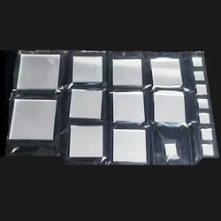 5pcs 10.2x8x1.1mm First Reflecting Surface Reflector Square Optical Front Surface Mirror DIY Scanner Projector Mirro Accessories