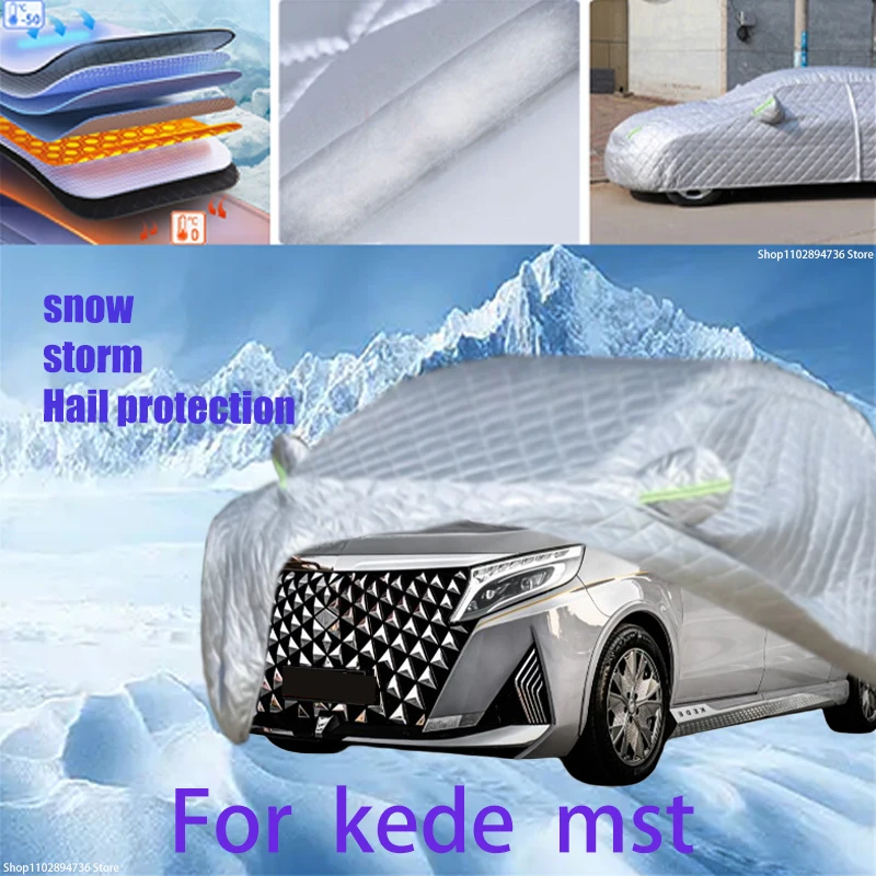 

For kede mst Outdoor Cotton Thickened Awning For Car Anti Hail Protection Snow Covers Sunshade Waterproof Dustproof