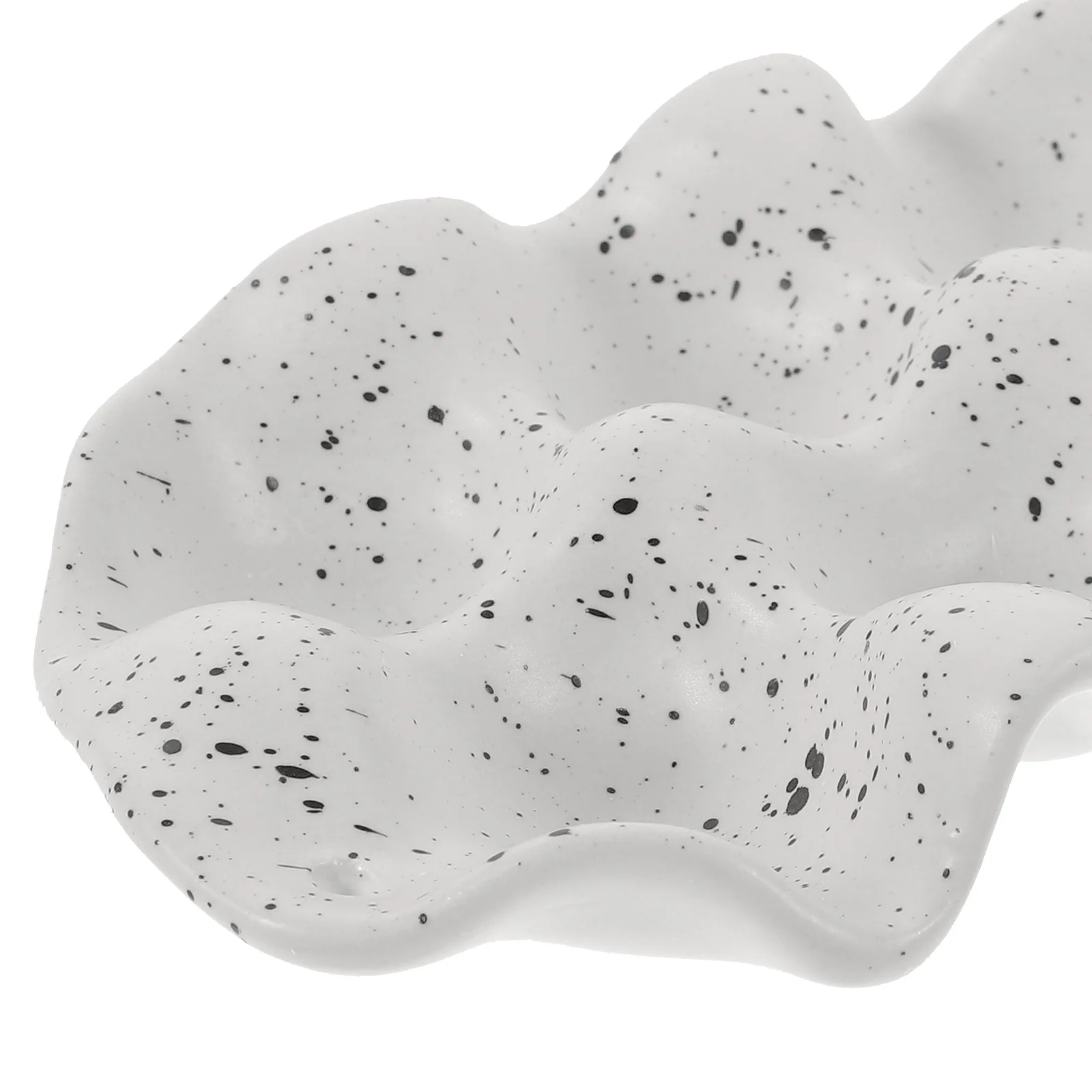 

Ceramic Egg Holder 6 Slot Countertop Storage Tray for Fresh Eggs Kitchen Organizer Non-Slip Base Minimalist Design Egg Container