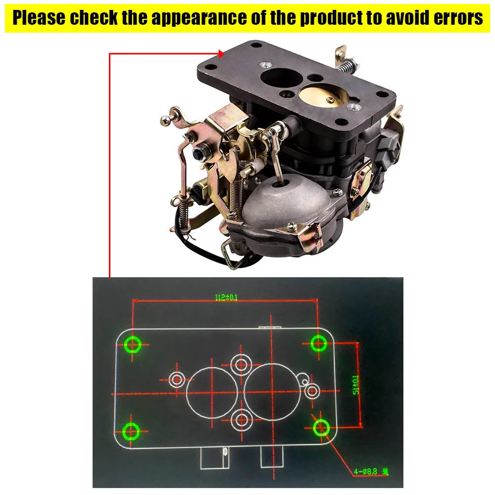 Carburetor For  Toyoace RY10/12/14 1971-78 Hilux RN40 1978-84 12R I4 1970s